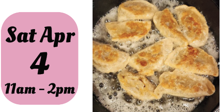 Pierogi Pop-Up - Saturday, April 4: 11am-2pm