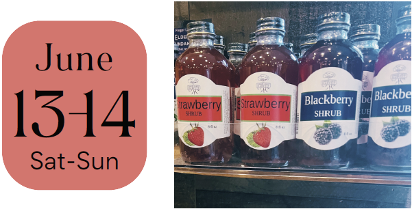 June 13-14: 25% Off Shrub Mixers