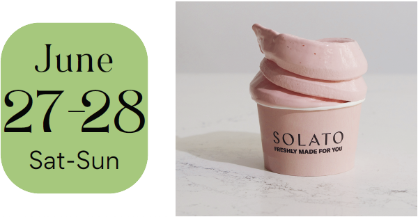 June 27-28: 20% Off Gelatos